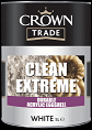Crown Trade Clean Ex/ Dur Acrylic Eggshell white